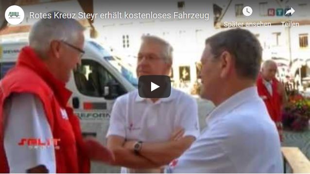 Rotes Kreuz Steyr erhält kostenloses Fahrzeug
